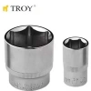 Troy 26184 1/2 İnç Lokma (Ölçü 12mm-Çap 21,8-Uzunluk 38mm)