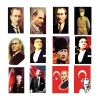 Vatan 100x150 Poster Bez Atatürk Vt708