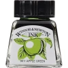 Winsor Newton Drawing Ink Çini Mürekkebi 14ml 011 Apple Green
