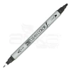 Zig Clean Color f Çift Uçlu Marker Kalem Dark Gray 095