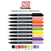 Zig Fudebiyori Brush Pen 9lu Set 4