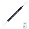 Zig Kurecolor Mangaka Fine&Brush Çift Taraflı Kalem CNKC-2200 No 330 Pale Blue