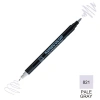 Zig Kurecolor Mangaka Fine&Brush Çift Taraflı Kalem CNKC-2200 No 821 Pale Gray