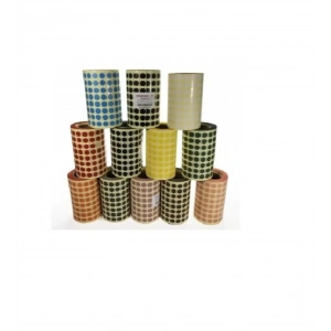 10.000li Renkli Nokta Etiketi 1 Cm