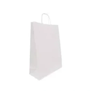 19*11*22 Beyaz Kraft Çanta