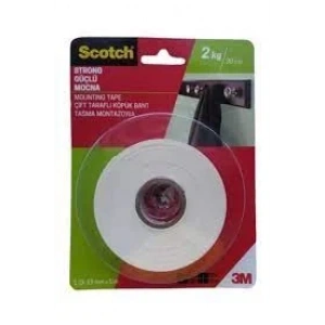 19mmx2m Çift Taraflı Köpük Bant