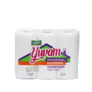 2 Katlı Tuvalet Kağıdı - 12 Adet