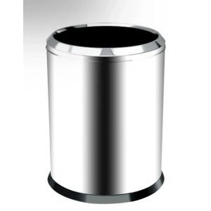20 Lt Çemberli Çöp Kovası Paslanmaz(1 Adet)