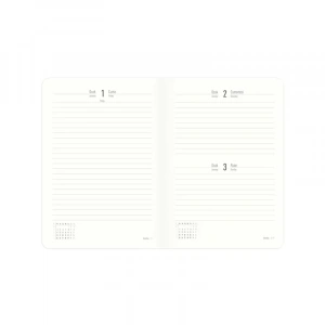 2024 Ajanda Keskin 832900 Günlük Ajanda 14x20 Termo Deri Taba