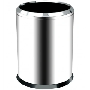 27 Lt Çemberli Çöp Kovası Paslanmaz(1 Adet)