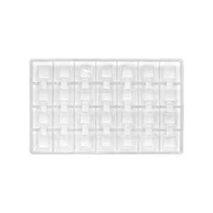 28 Bölmeli Şeffaf Madlen Seperatör 1000 gr - 50 Adet