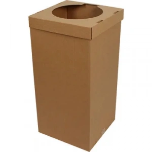 35,5x35,5x70cm Atık Kağıt Kutusu - Kraft