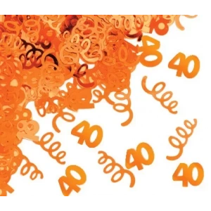 40 Yaş Konfeti 14 gr lık pakette