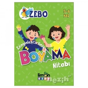 5 - 6 Yaş Zenginleştirilmiş Boyama Kitabı