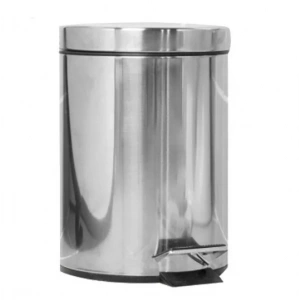 5 Lt Pedallı Çöp Kovası Paslanmaz ( 1 Adet )