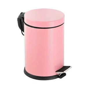 5 Lt Pedallı Çöp Kovası Pembe ( 1 Adet )