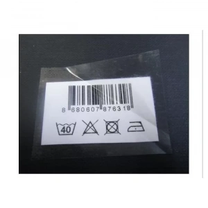 50X75 PVC ŞEFFAF ETİKET 750 Lİ SARIM