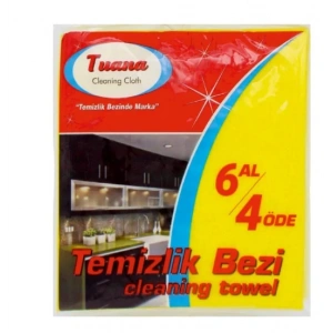 6lı Temizlik Bezi 40x40 Cm ( 1 Paket )