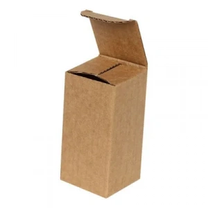 6x6x8cm Tek Oluklu Kutu - Kraft