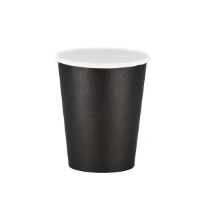 8 Oz Siyah Karton Bardak (ekstra Kalın) - 50 Adet