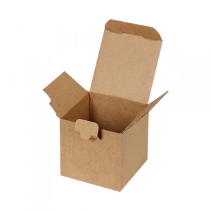 8x8x8cm Tek Oluklu Kutu - Kraft