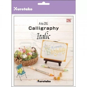 A To Zig Calligraphy İtalik Yazı Kaligrafi Kitabı