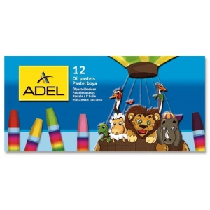 ADEL 12 RENK PASTEL BOYA 837002