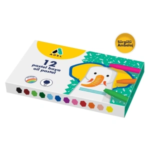 Adel Yağlı Pastel Boya Seti 12 Renk