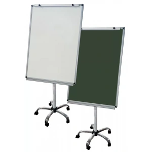 Akyazı 0023-1 Mobil Tek Taraflı Flipchart Laminat Yazı Tahtası 70x100 Renkli (siyah Veya Yeşil)