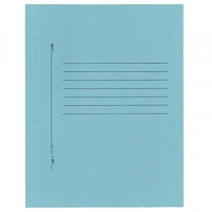 Alemdar Mavi Telli Tam Kapaklı Lüks Karton Dosya