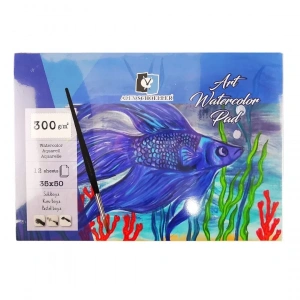 Alex Schoeller Art Sulu Boya Defteri 300gr 35x50cm 12yp