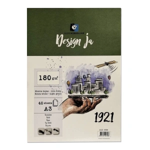 Alex Schoeller Design Ja Eskiz Defteri 180gr A3 40yp ALX-0464