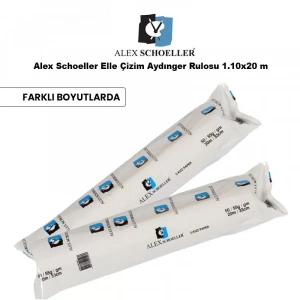 Alex Schoeller Elle Çizim Aydınger Rulosu 1.10x20 M