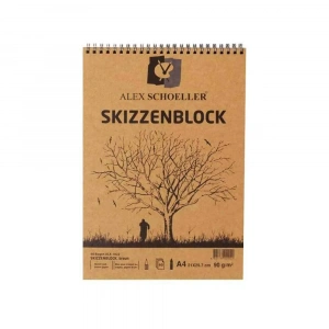 Alex Schoeller Spiralli Kraft A4 Blok 60lı