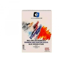 Alex Schoeller Spiralli Resim Defteri 25x35 Cm 15 Yaprak