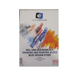 Alex Schoeller Teknik Çizim Ve Resim Defteri 165 Gr 35x50 Cm