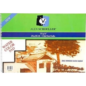 Alex Scholler Eskiz Çizim Defteri (25x35) 120gr 15 Sayfa