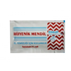 Alkollü Temizleme Mendili 6x10cm (100 Adet)