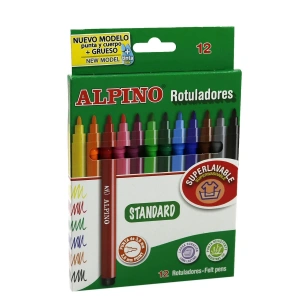 Alpino Keçeli Boya Kalemi 12 Renk