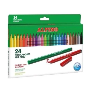 Alpino Keçeli Boya Kalemi 24 Renk