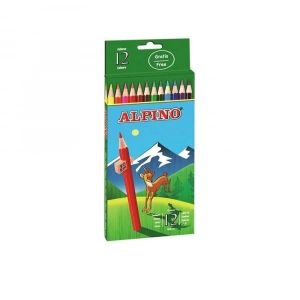 Alpino Kuru Boya Uzun 12li