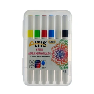 Altis Akrilik Marker Kalem Seti 6lı