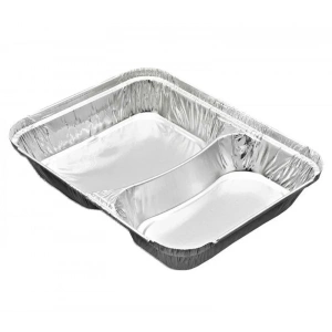 Alüminyum 2 Gözlü Kase ( 100 Adet )