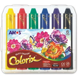 Amos Colorix 3in1 Aquarelle Pastel Boya 6 Renk CRX5PC6