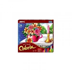 AMOS CRX5PC COLORİX 3İN1 PASTEL BOYA 24 RENK