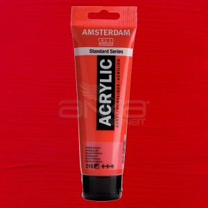 Amsterdam Akrilik Boya 120ml 315 Pyrrole Red