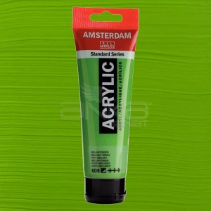 Amsterdam Akrilik Boya 120ml 605 Brilliant Green
