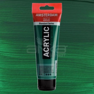 Amsterdam Akrilik Boya 120ml 619 Permanent Green. Deep