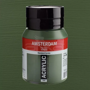 Amsterdam Akrilik Boya 500ml 622 Olive Green Deep