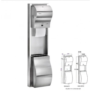 Ankastre Kombine Havlu Makinesi (1 Adet)